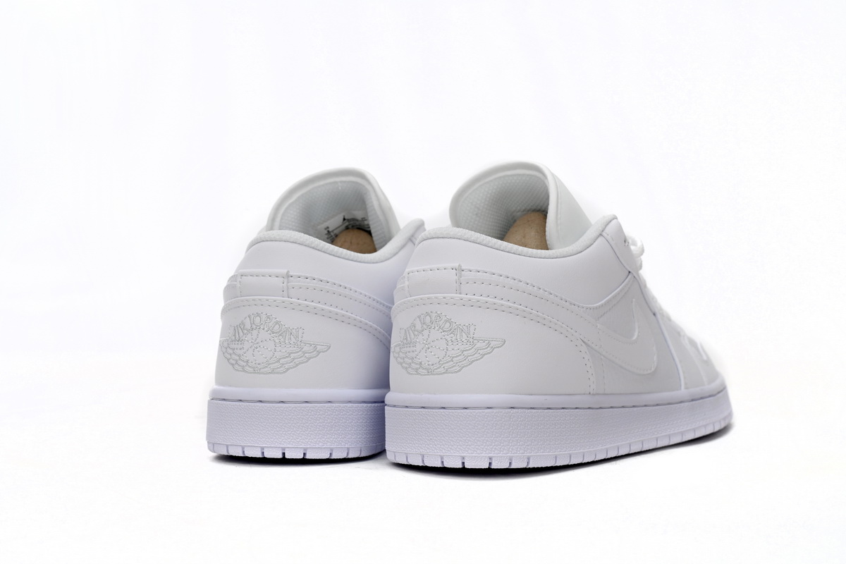 AQ Air Jordan 1 Low White Pure Platinum