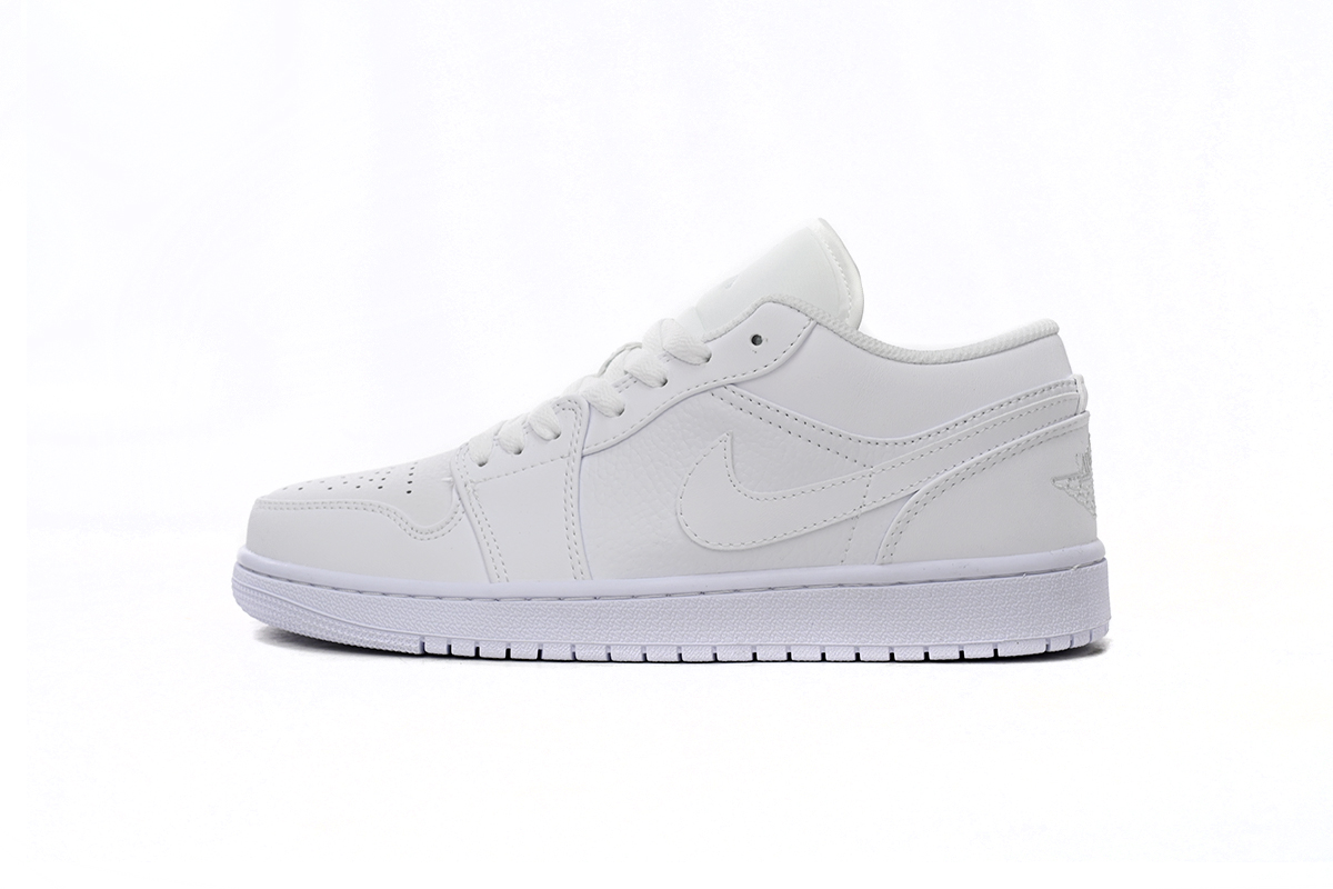 AQ Air Jordan 1 Low White Pure Platinum