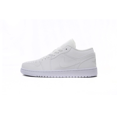 AQ Air Jordan 1 Low White Pure Platinum 01