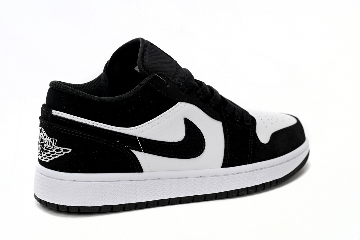 AQ Air Jordan 1 Low New Black and White Panda