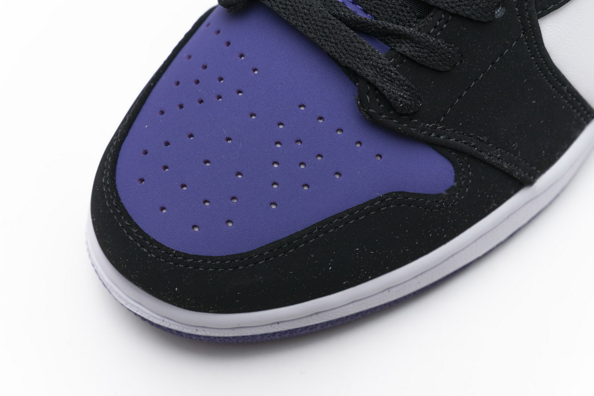 AQ Air Jordan1 Low Court Purple