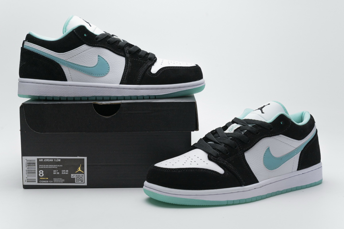 AQ Air Jordan 1 Low“Island Green”