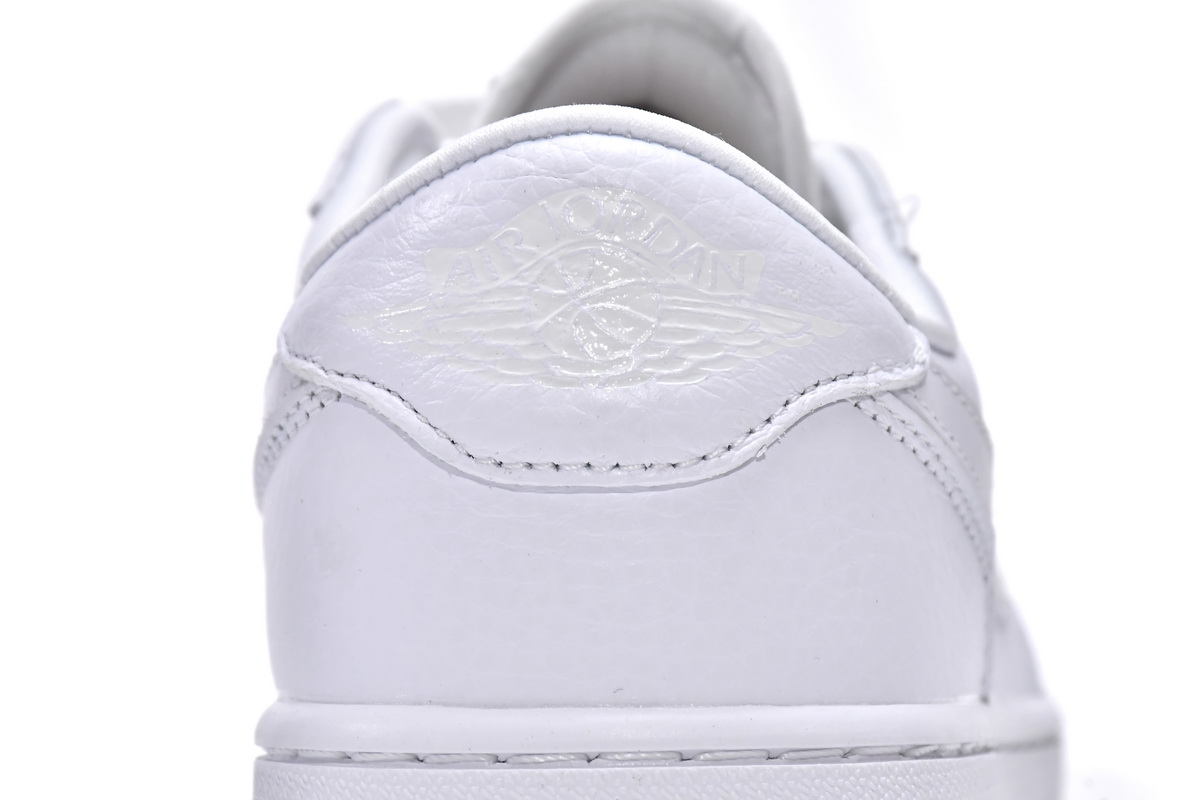 AQ Air Jordan 1 Low Golf Triple White