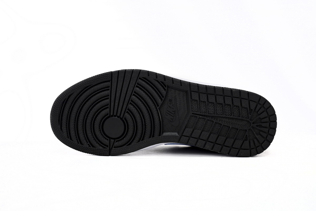 AQ Air Jordan aj1 Low Black Purple Yellow