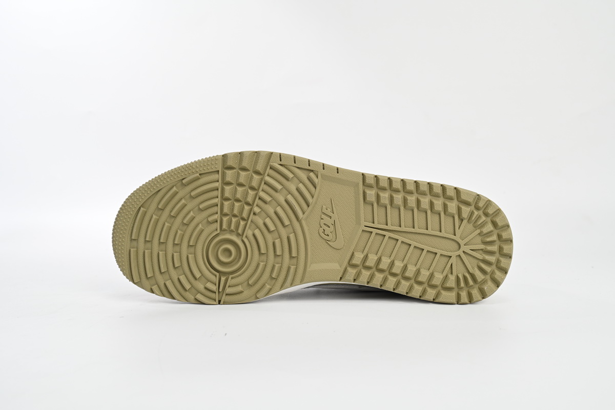AQ Travis Scott x Air Jordan 1 Low Golf “Olive”