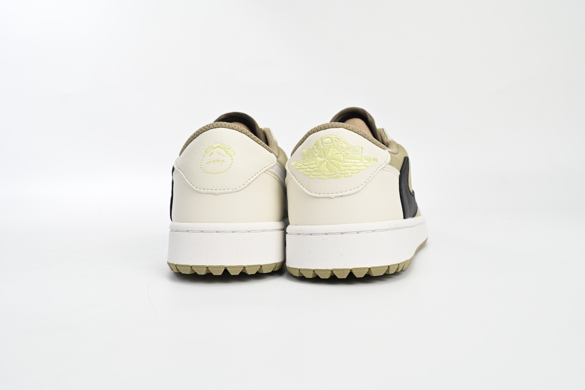 AQ Travis Scott x Air Jordan 1 Low Golf “Olive”