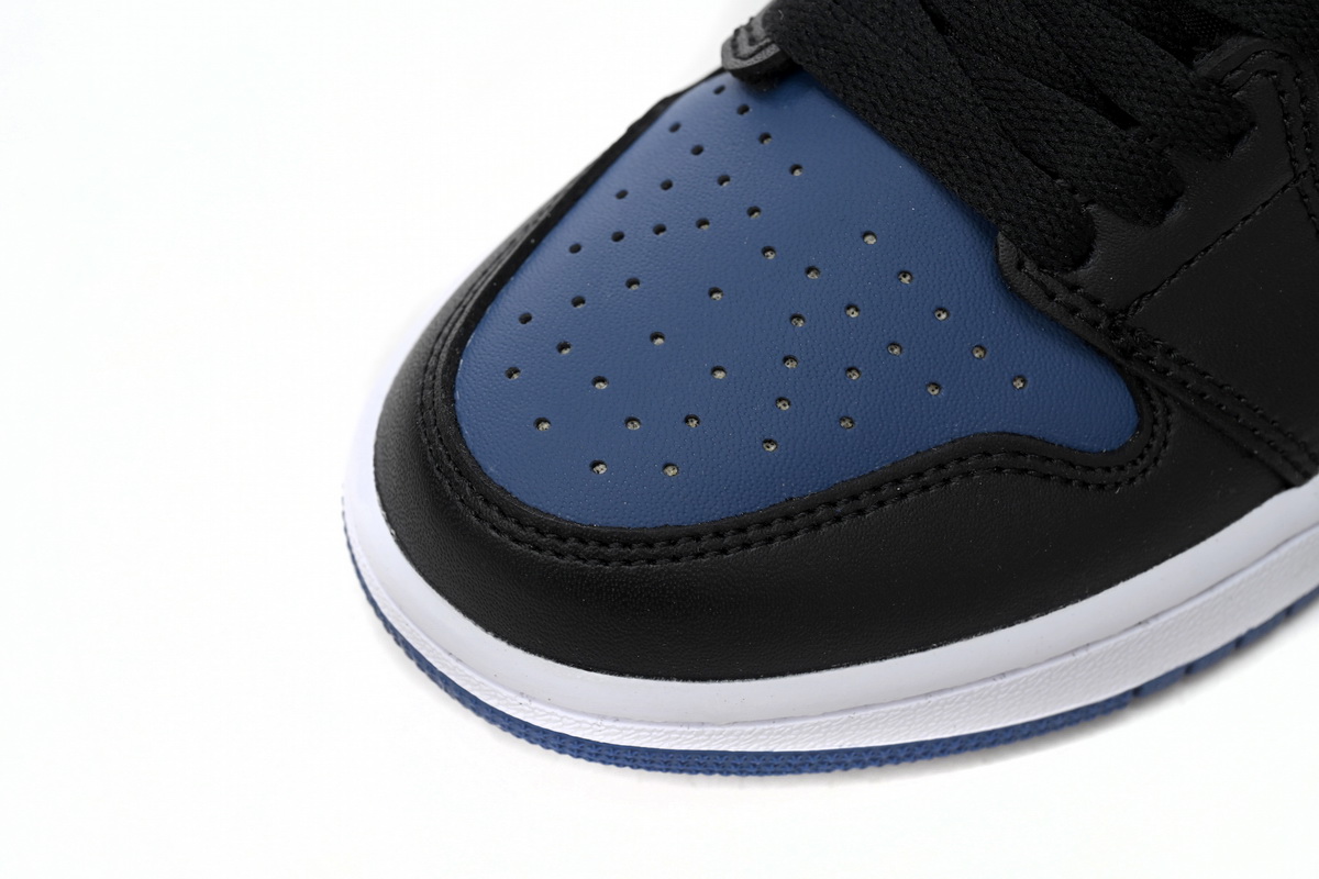 AQ Air Jordan 1 Low Black Blue