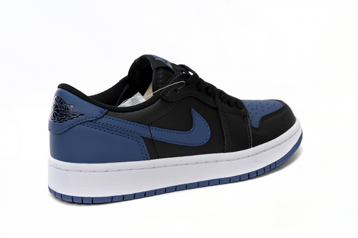 AQ Air Jordan 1 Low Black Blue