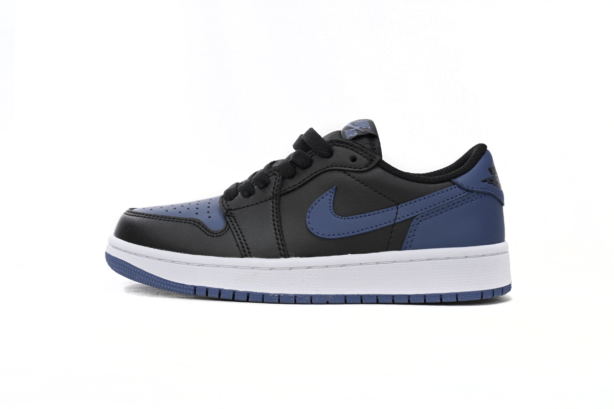 AQ Air Jordan 1 Low Black Blue
