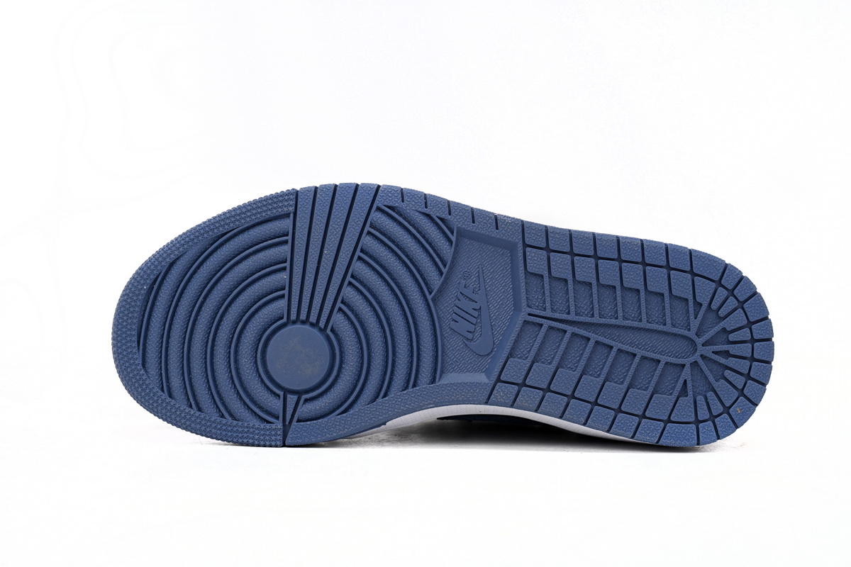 AQ Air Jordan 1 Low Black Blue