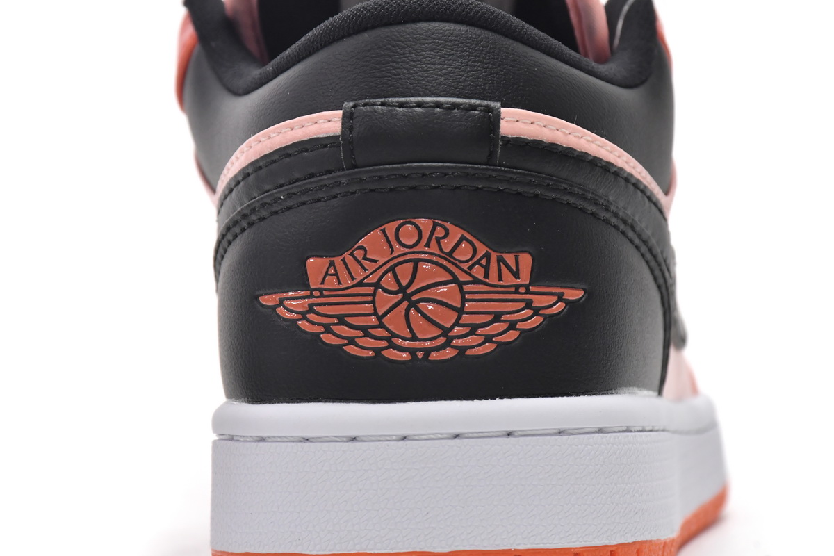 AQ Air Jordan 1 Low Orange Black