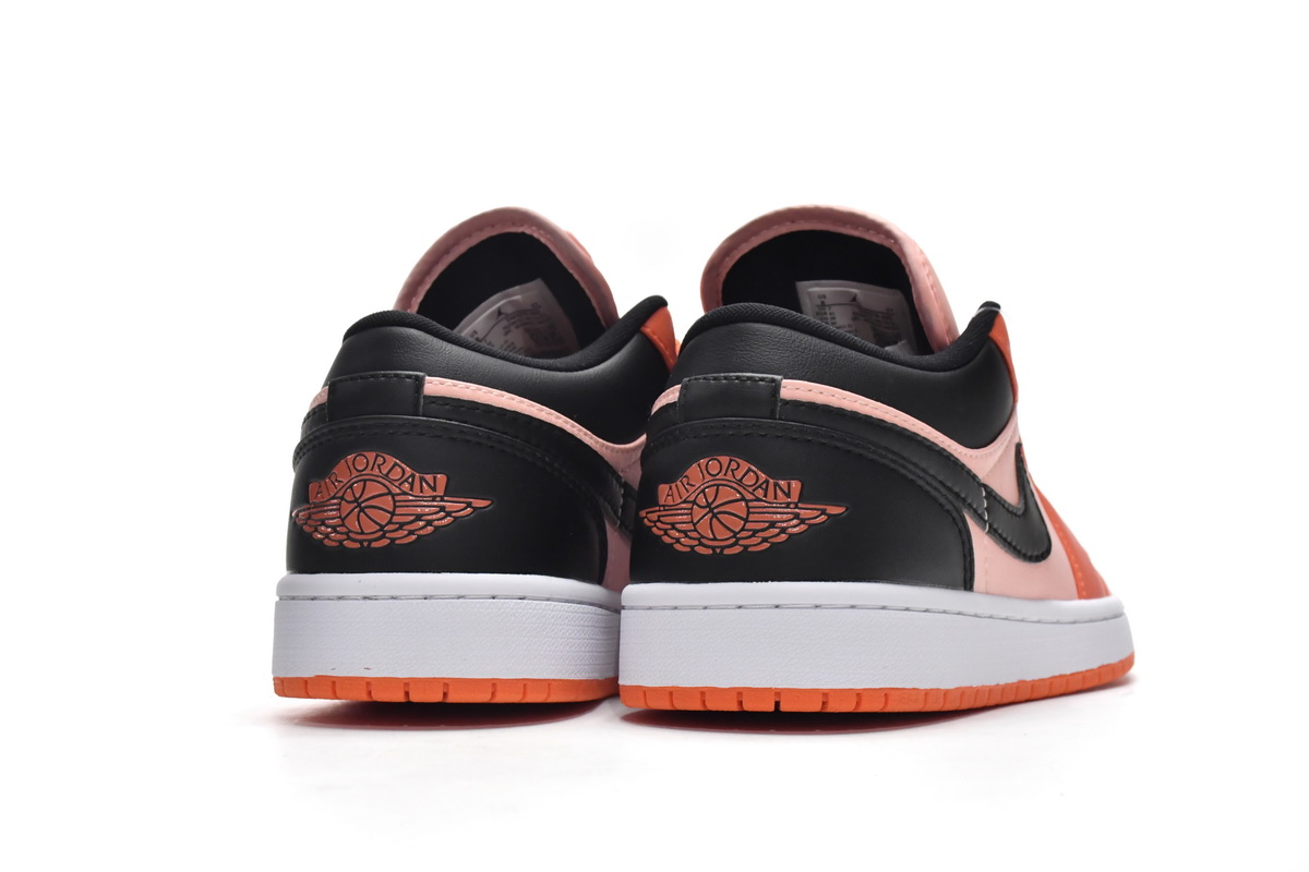 AQ Air Jordan 1 Low Orange Black
