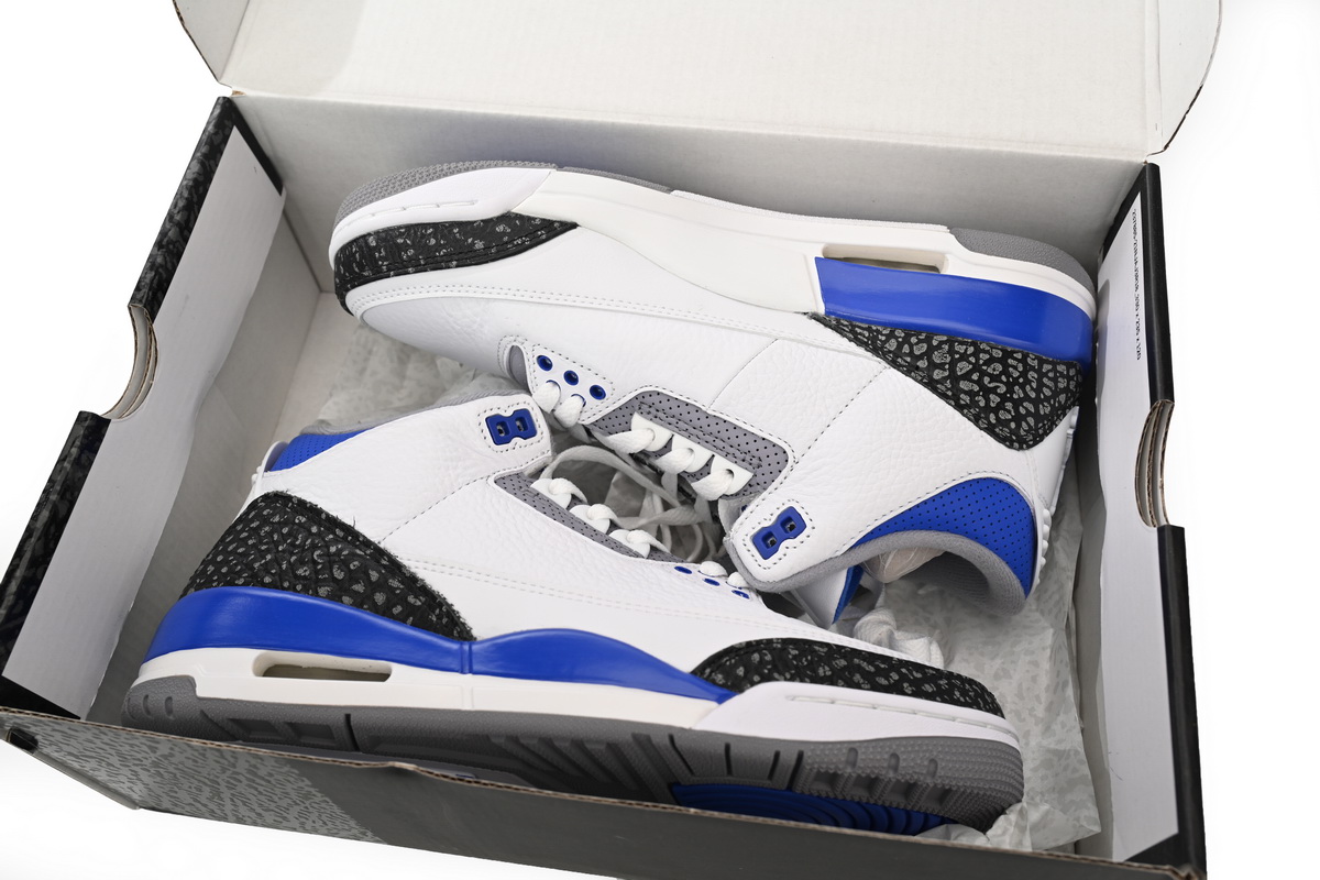 OG Air Jordan 3 Retro Racing Blue