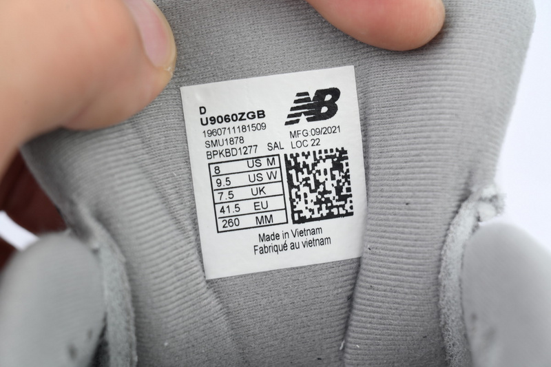 DB New Balance 9060 'Shadow Grey'