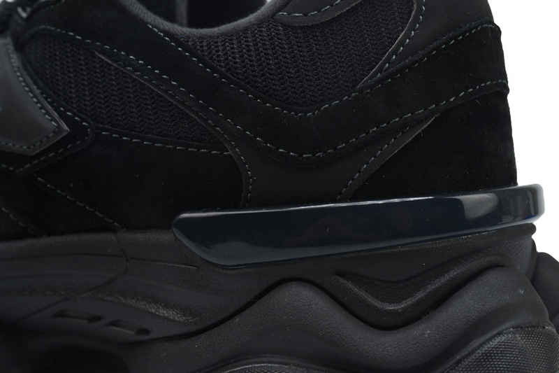 New Balance 9060 'Triple Black Suede'