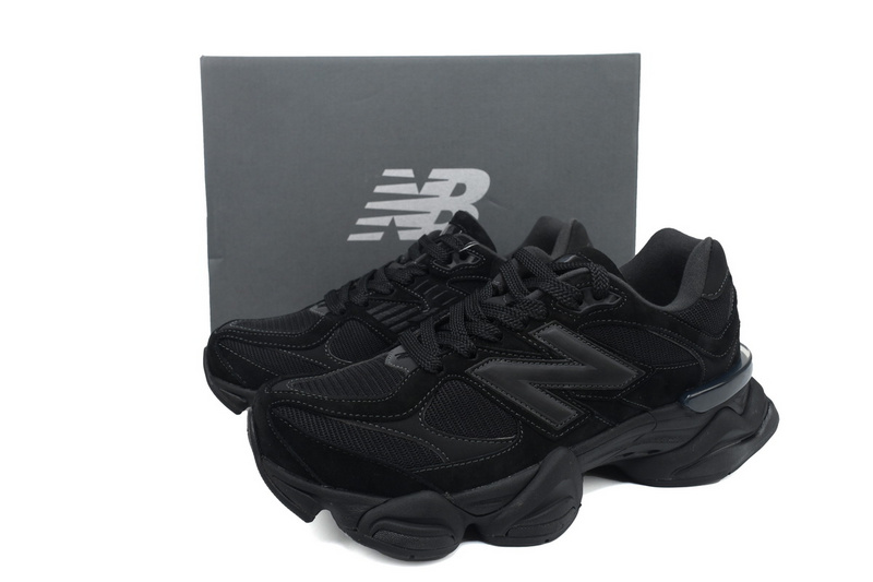 New Balance 9060 'Triple Black Suede'