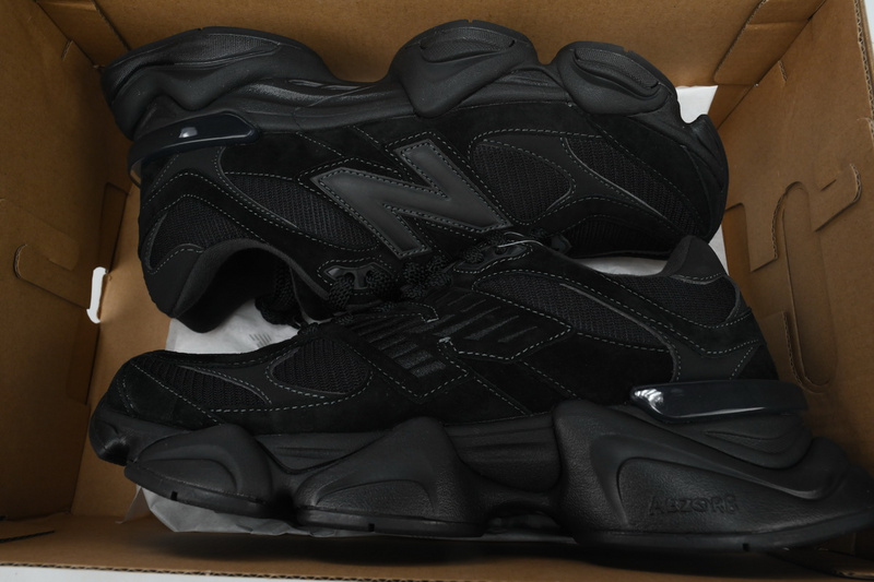 New Balance 9060 'Triple Black Suede'