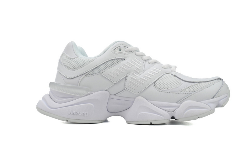 New Balance 9060 'Triple White'