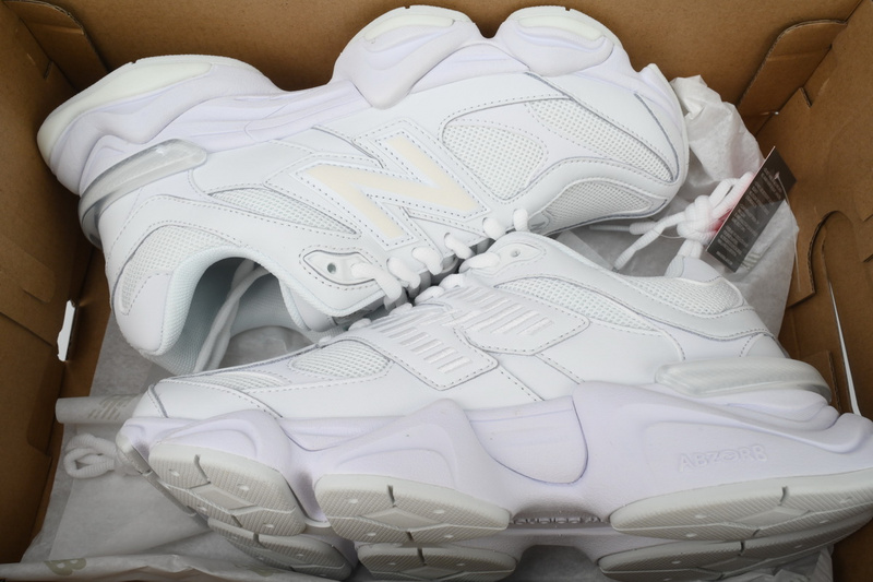 New Balance 9060 'Triple White'