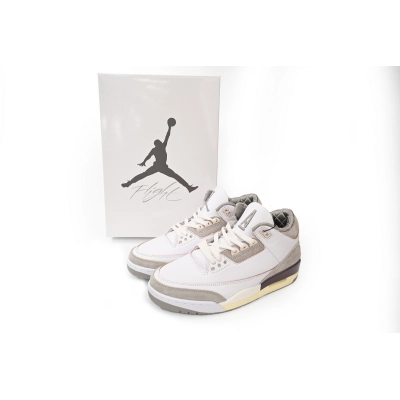 OG A Ma Maniere x Air Jordan 3 Retro SP Medium Grey 02