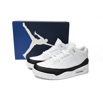 PB Fragment Air Jordan 3 White Black 02