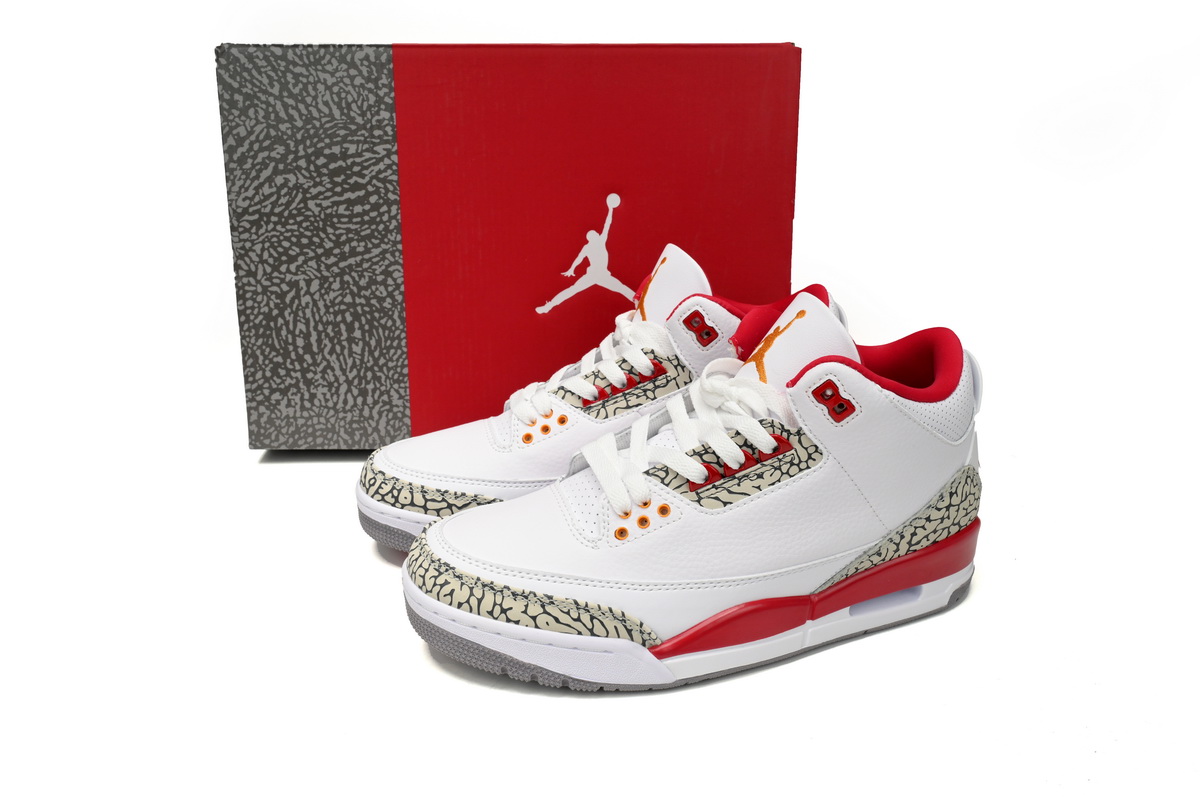 PB Air Jordan 3 Retro Cardinal Red