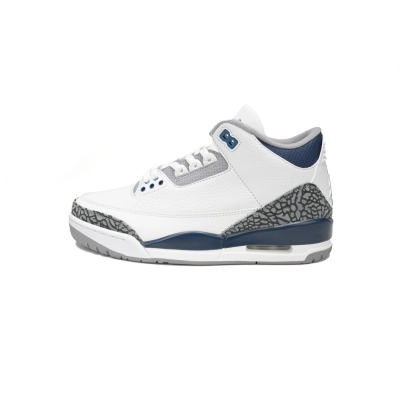 PB Air Jordan 3 "White Navy Cement" 01
