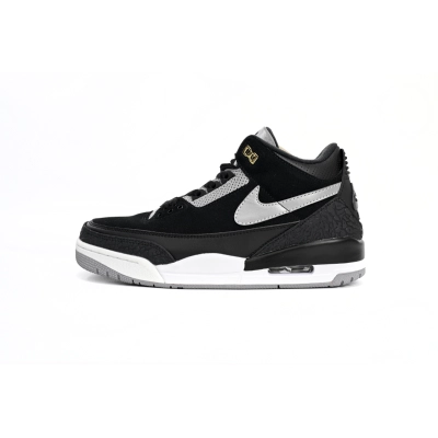 PB Air Jordan 3 Tinker “Black Cement” 01