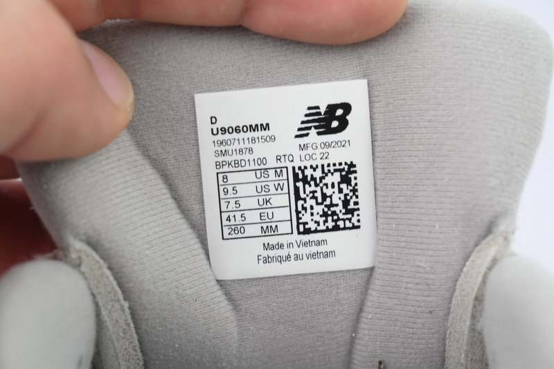 DB New Balance 9060 'Grey Moonbeam'