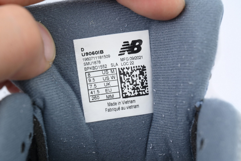 DB New Balance 9060 'Arctic Grey'