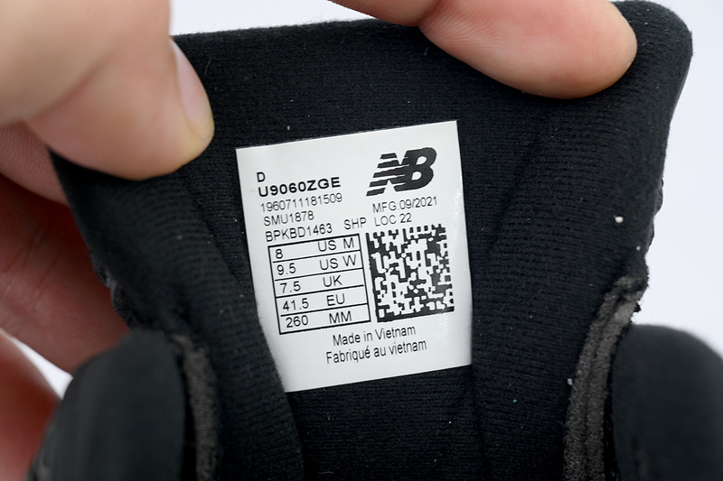DB New Balance 9060 'Black Cat'