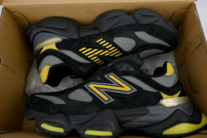 DB New Balance 9060 Black Yellow