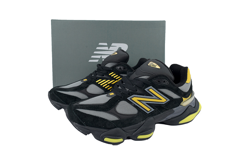 DB New Balance 9060 Black Yellow