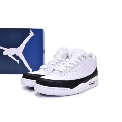BS Fragment Design x Air Jordan 3 Black White 02