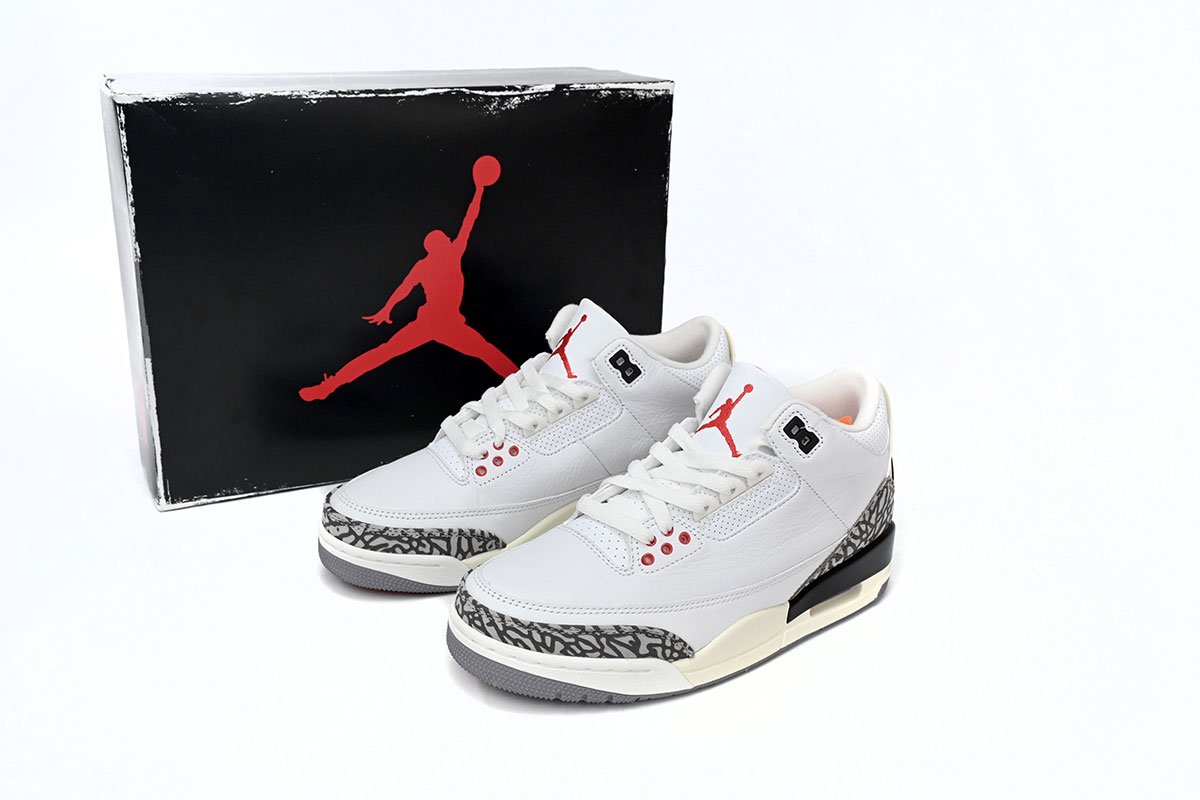BS Air Jordan 3 “White Cement Reimagined”