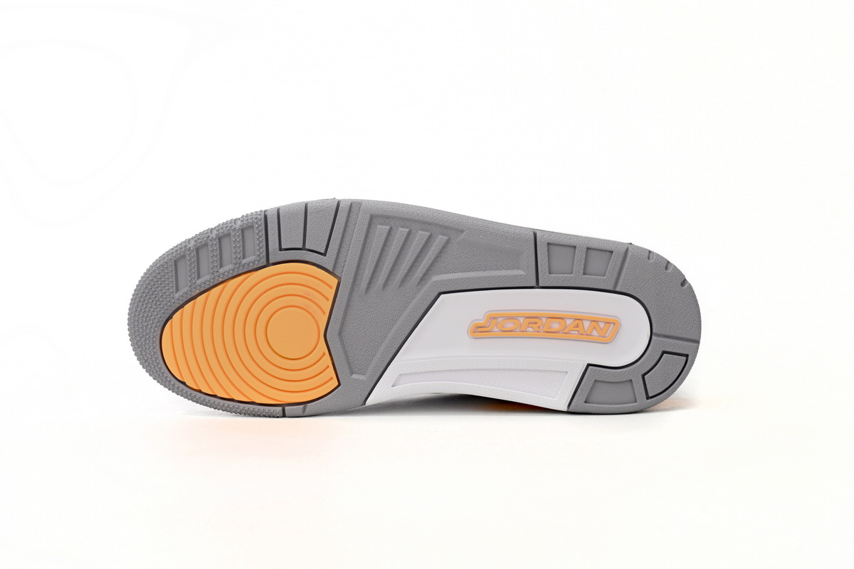 BS Air Jordan 3 Retro White Orange