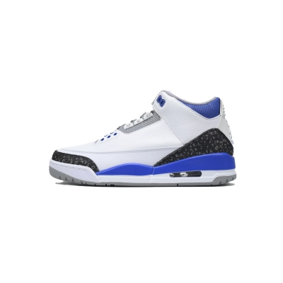 XH Air Jordan 3 Retro Racing Blue 01