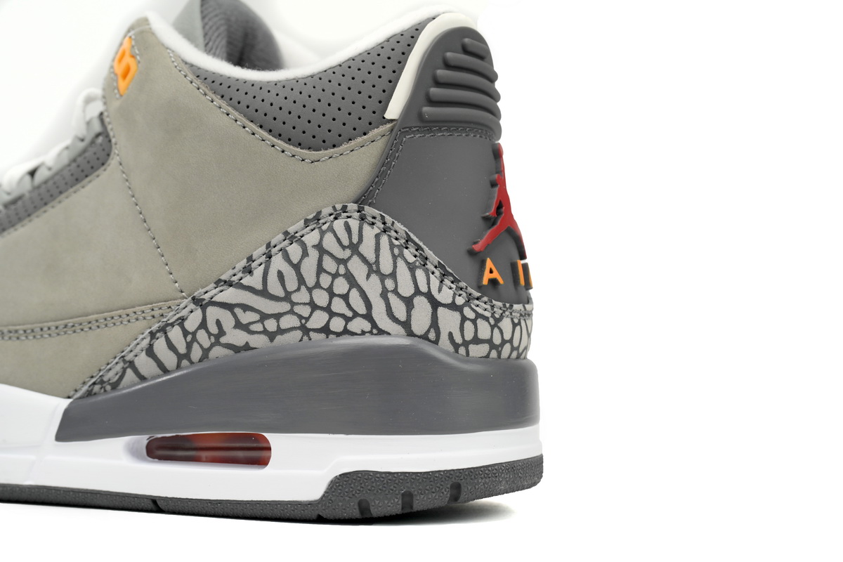 XH JORDAN 3 RETRO "COOL GREY"
