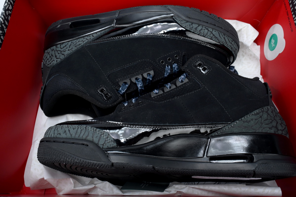 XH Air Jordan 3 Retro 'Black Cat'