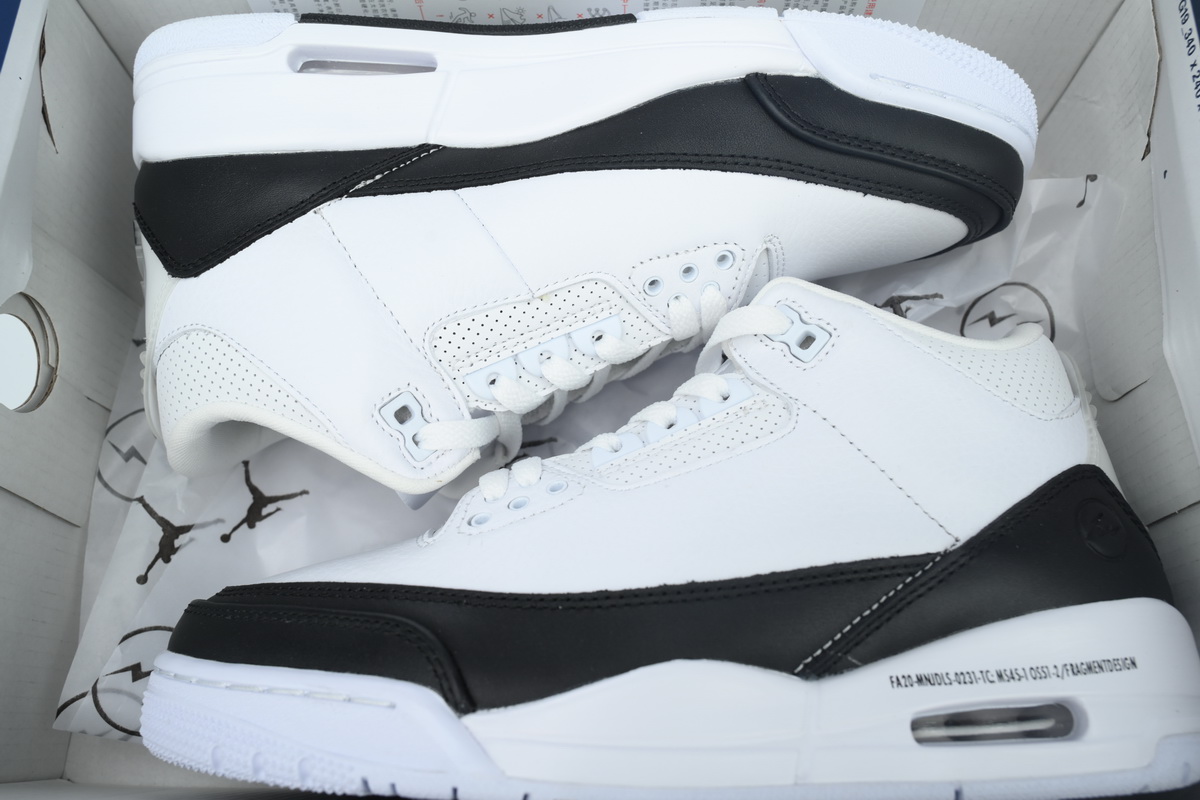 D2 Fragment Design x Air Jordan 3 Retro SP 'White'
