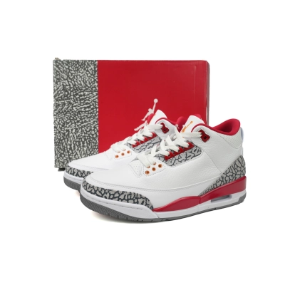 D2 Air Jordan 3 Retro 'Cardinal Red' 02