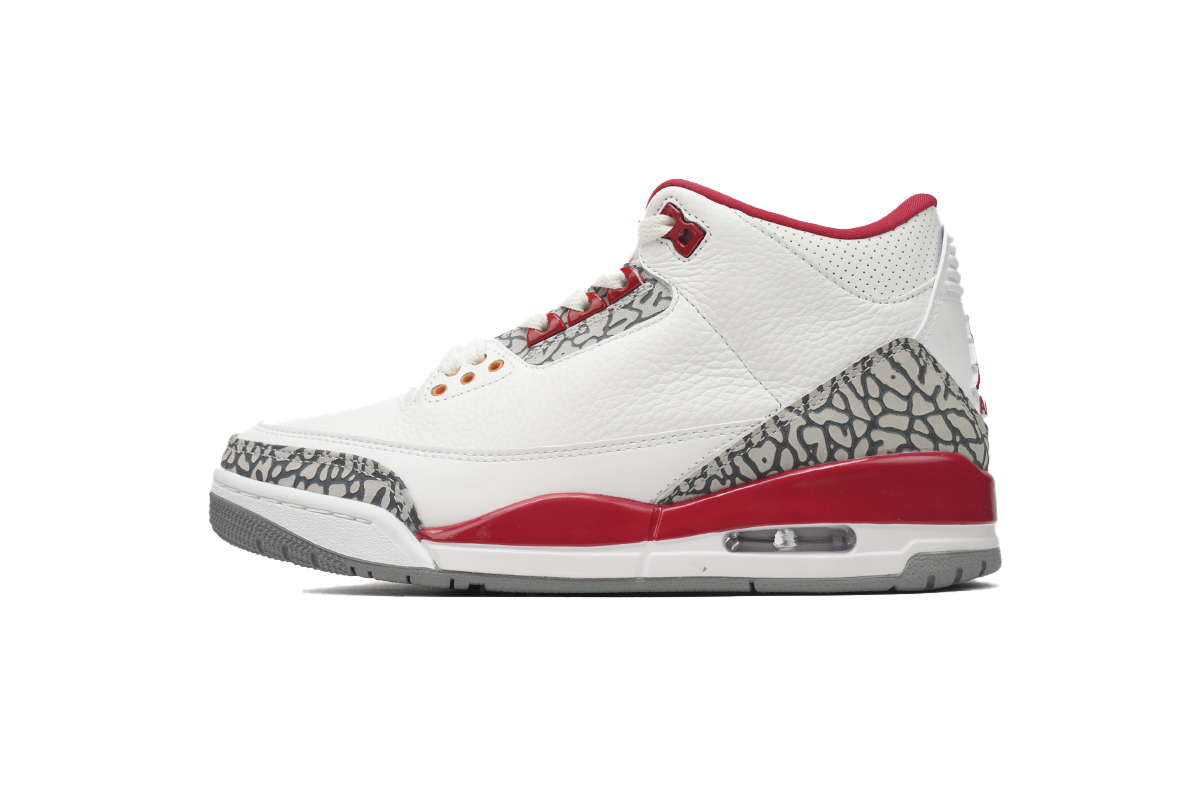 D2 Air Jordan 3 Retro 'Cardinal Red'