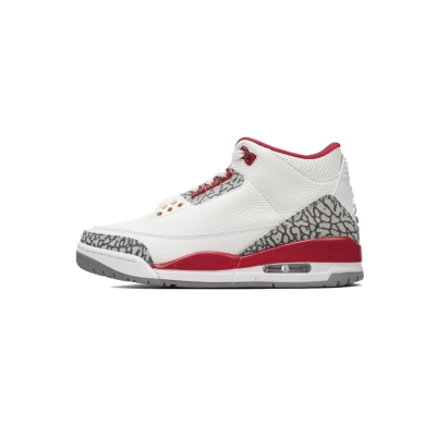 D2 Air Jordan 3 Retro 'Cardinal Red' 01