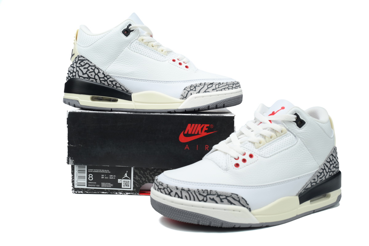 D2 Air Jordan 3 “White Cement Reimagined