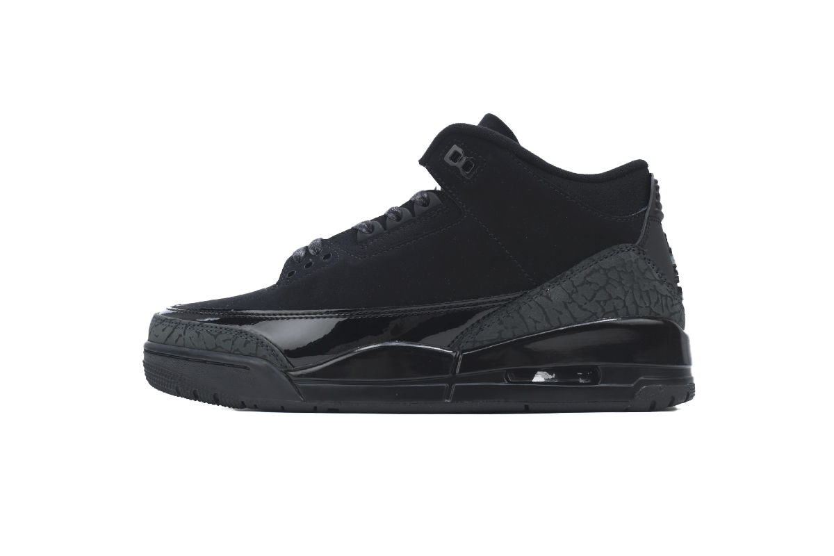 LW Air Jordan 3 Retro 'Black Cat'