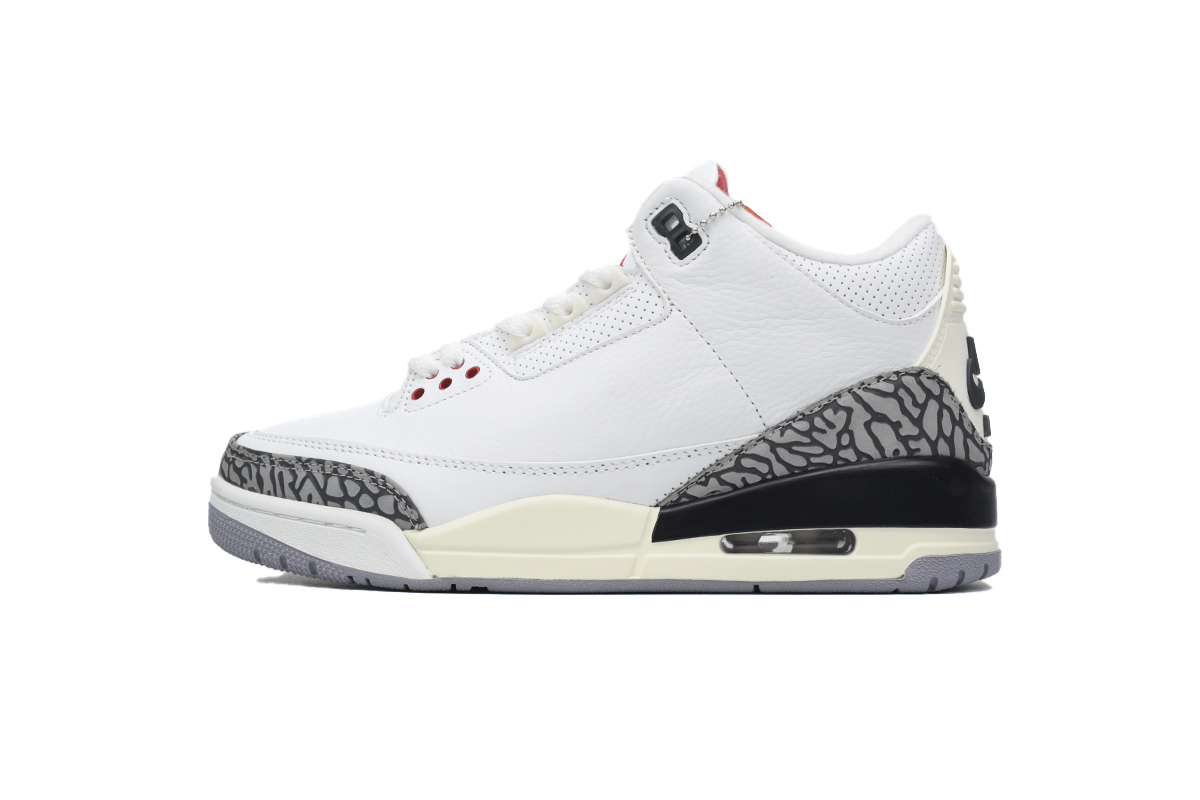 LW Air Jordan 3 “White Cement Reimagined”
