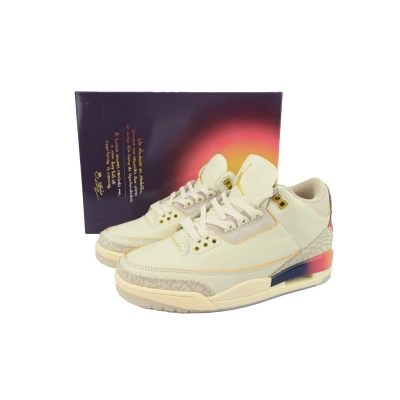 TS J Balvin x Air Jordan 3 White Blue Red 02