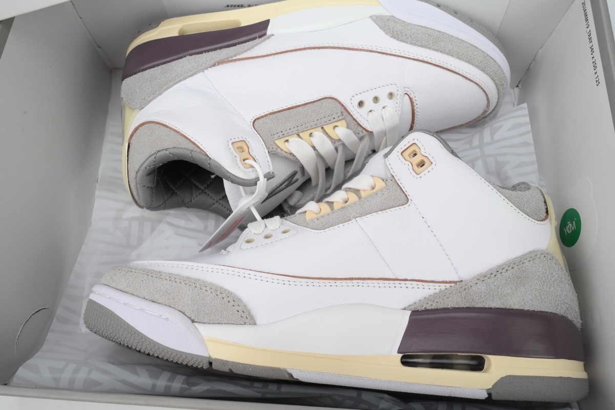 TS A Ma Maniere x Air Jordan 3 Retro SP Medium Grey