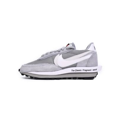 Fragment Design x sacai x Nike LDWaffle Light Smoke Gre 01