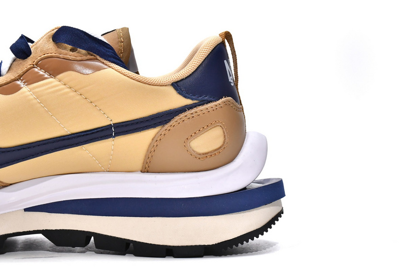 Sacai x Nike VaporWaffle Sesame and Blue Void